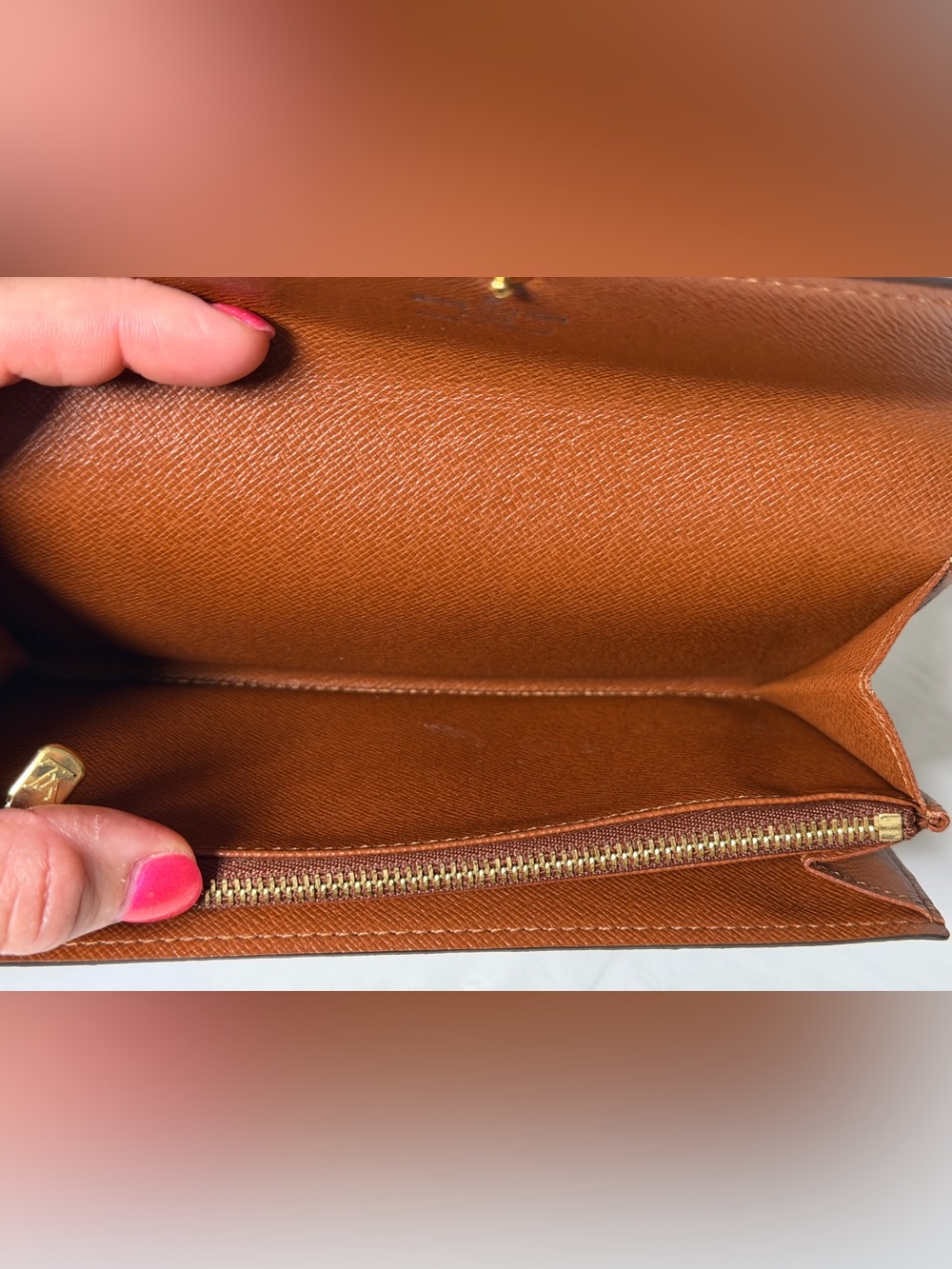 Louis Vuitton monogram Sarah wallet - Picture 12 of 16